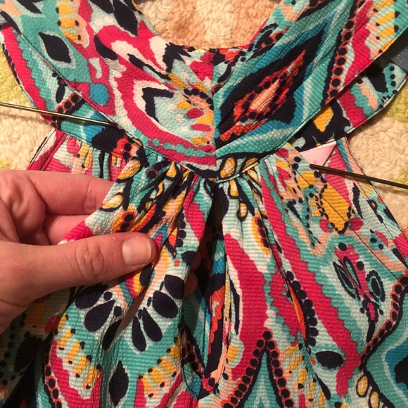 Lilly Pulitzer patterned top - Picture 2 of 3